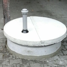 Zvýšení studny Ø 80 cm o 25 cm s pokl. a PP hlavicí - šedá